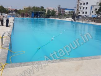 Sama Yadava Reddy Olympic size swimming pool